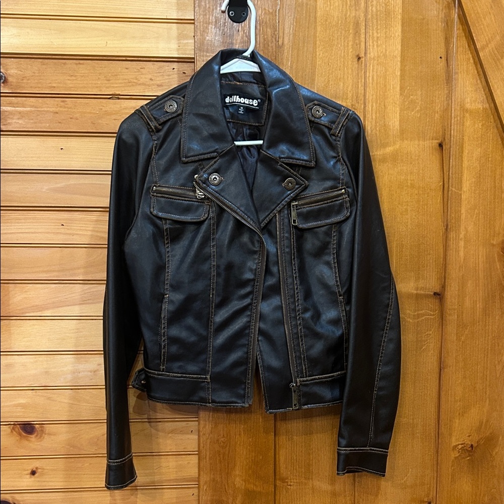 Brown “Leather” Jacket